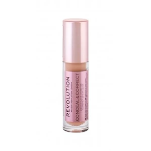Makeup Revolution Conceal & Correct tekutý korektor odstín Peach 4 g
