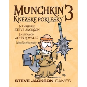 Steve Jackson Games Desková karetní hra Munchkin 3: Kněžské poklesky v češtině