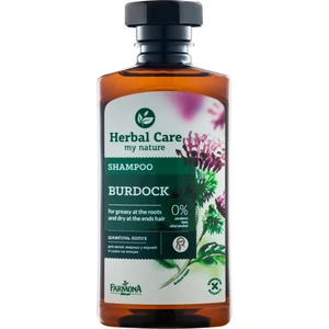 Farmona Herbal Care Burdock šampon pro mastnou vlasovou pokožku a suché konečky 330 ml