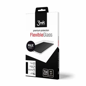Tvrzené sklo 3mk FlexibleGlass Max pro Apple iPhone 11 Pro Max, černá