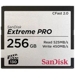 CFast pamäťová karta, 256 GB, SanDisk Extreme PRO® SDCFSP-256G-G46D