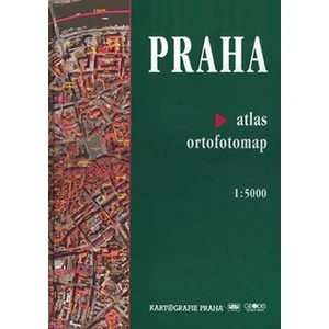 Praha atlas ortofotomap 1:5000