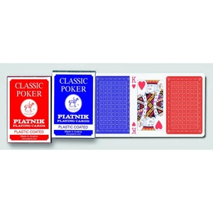 Karty Poker - CLASSIC (červená krabička)