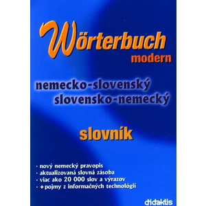 Wörterbuch Modern -- nemecko-slovenský slovensko-nemecký slovník