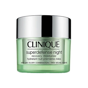 Clinique Nočný hydratačný krém pre suchú až zmiešanú pleť Superdefense (Night Recovery Moisturizer Very Dry To Dry Combination Skin) 50 ml