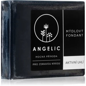 Angelic Active Charcoal detoxikačné mydlo s aktívnym uhlím 105 g