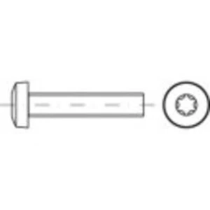 Šroub s čočkovou hlavou TOOLCRAFT TO-5440839, N/A, M3, 6 mm, ocel, 200 ks