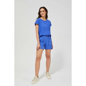 Viscose shorts - blue