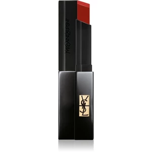 Yves Saint Laurent Rouge Pur Couture The Slim Velvet Radical tenký zmatňujúci rúž s koženým efektom odtieň 305