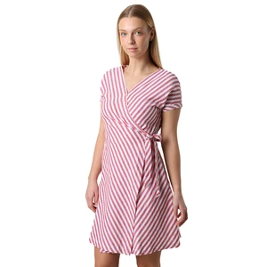 Loap NELLY Women's dress Red / White