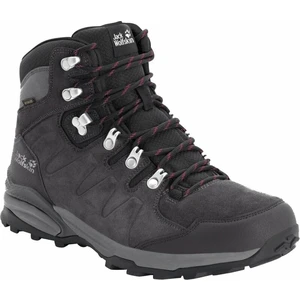 Jack Wolfskin Buty damskie trekkingowe Refugio Texapore Mid W Dark Steel/Purple 37,5