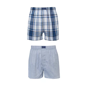 Spodní Prádlo Gant Oxford And Check Boxer Shorts 2-P