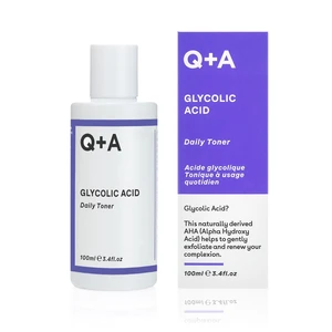 Q+A Glycolic Acid jemné exfoliační tonikum s AHA kyselinami 100 ml