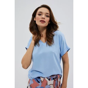 Ordinary viscose shirt