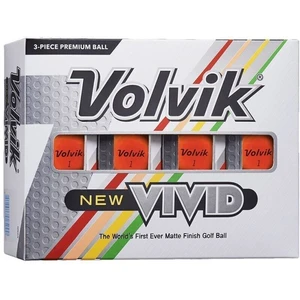 Volvik Vivid 2020 Golf Balls Orange