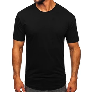 Tricou lung bărbați negru Bolf 14290