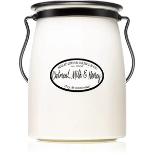 Milkhouse Candle Co. Creamery Oatmeal, Milk & Honey vonná sviečka Butter Jar 624 g