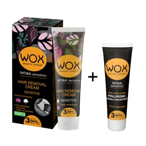 WOX Natural Sensation depilační krém pro citlivou pokožku 100 ml