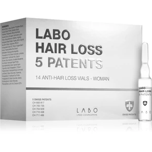 Labo Hair Loss 5 Patents intenzívna kúra proti vypadávániu vlasov pre ženy 14x3,5 ml