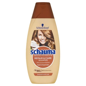 Schauma Šampon s bambuckým máslem a kokosovými výtažky Repair & Care (Shampoo) 400 ml