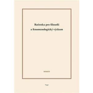 Ročenka pro filosofii a fenomenologický výzkum 2014 - Aleš Novák