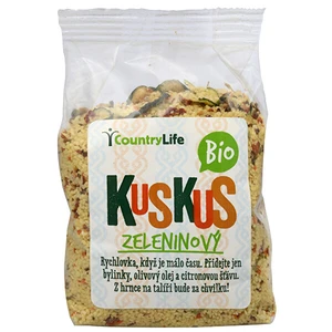 Country Life BIO Kuskus ochucený zeleninový 330 g