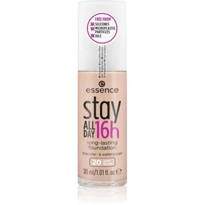 Essence Stay ALL DAY 16h vodeodolný make-up odtieň 20 Soft Nude 30 ml