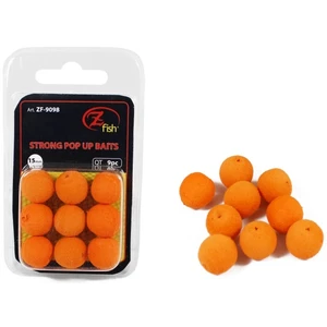 Zfish pěnová nástraha foam pop up baits 15 mm-oranžová