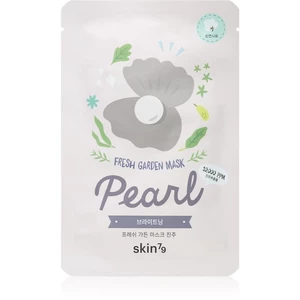 Skin79 Fresh Garden Pearl rozjasňujúca plátienková maska 23 g