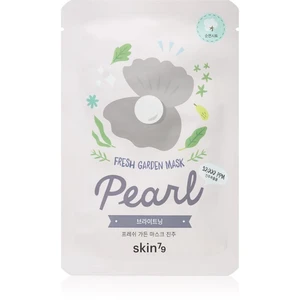 Skin79 Fresh Garden Pearl rozjasňujúca plátienková maska 23 g