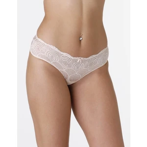 WONDERBRA GLAMOUR SHORTY - Women's lace panties - cream