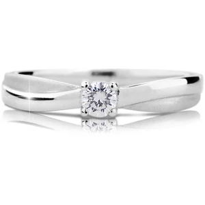 Cutie Jewellery Jemný prsteň so zirkónom Z6817-1906-10-X-2 52 mm