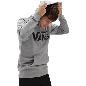 Šedá pánská vzorovaná mikina s kapucí VANS - Pánské