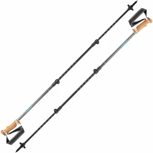 Leki Lhasa Kijki do trekkingu 90 - 125 cm Mint/Dark Anthracite/White