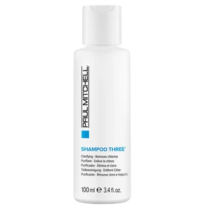 Paul Mitchell Clarifying Three šampón pre vlasy namáhané chlórom, slnkom a slanou vodou 100 ml