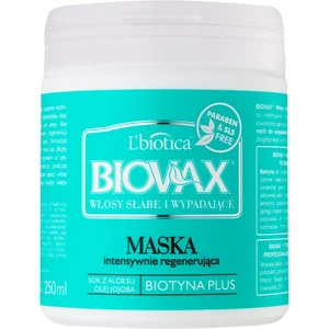 L’biotica Biovax Falling Hair posilující maska proti vypadávání vlasů 250 ml