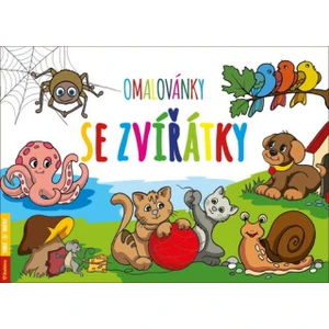 Omalovánky se zvířátky - Sýkorová Ivana [Papírenské zboží]