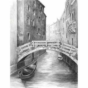 Royal & Langnickel Kreslení podle předlohy A4 Most v Benátkách