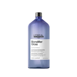 L’Oréal Professionnel Serie Expert Blondifier skrášľujúci a regeneračný šampón pre zosvetlené, melírované studené blond vlasy 1500 ml