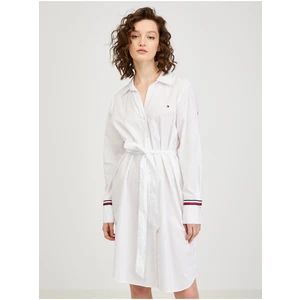 White Women's Shirt Dress Tommy Hilfiger - Women