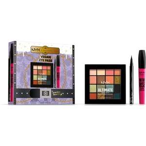 NYX Professional Makeup Limited Edition Xmass 2022 Eye Pass Set vánoční dárková sada pro perfektní vzhled