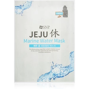 SNP Jeju Marine Water hydratačná plátienková maska s vyhladzujúcim efektom 22 ml
