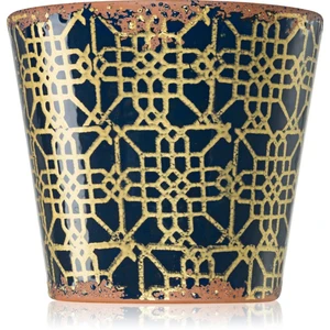 Wax Design Lattice Midnight Blue Spa Water vonná sviečka 14x12,5 cm