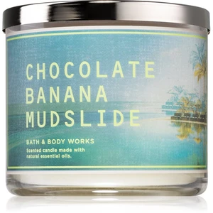 Bath & Body Works Chocolate Banana Mudslide vonná svíčka 411 g