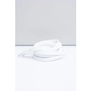 Corbby White Flat Laces