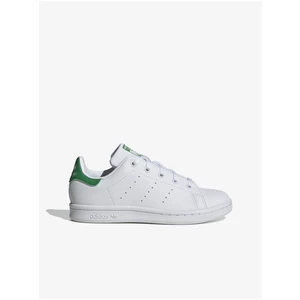 Bílé dětské tenisky adidas Originals Stan Smith C - Kluci