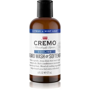 Cremo 2 in 1 Beard Wash & Softener šampón na bradu pre mužov Citrus & Mint Leaf 177 ml