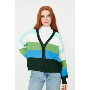 Trendyol Cardigan - Green - Regular fit