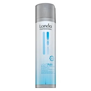 Londa Professional Lightplex Bond Retention Shampoo posilující šampon pro barvené, chemicky ošetřené a zesvětlené vlasy 250 ml