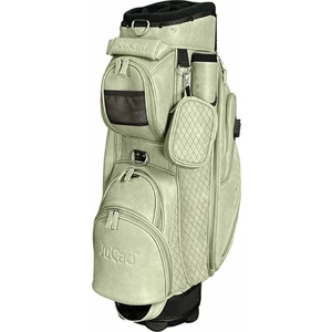 Jucad Style Bright Green/Leather Optic Golfbag
